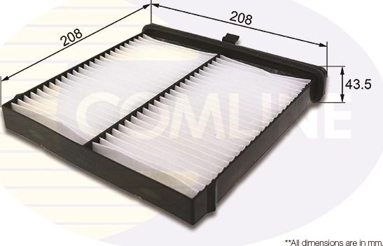 Comline EKF415 - Filtre, air de l'habitacle cwaw.fr