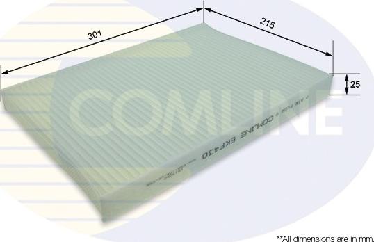 Comline EKF430 - Filtre, air de l'habitacle cwaw.fr