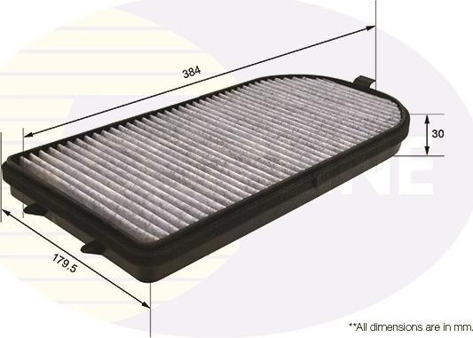 Comline EKF432A-2 - Filtre, air de l'habitacle cwaw.fr