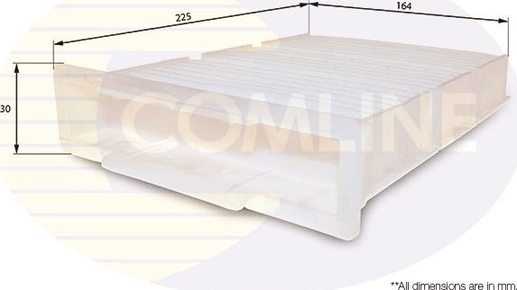 Comline EKF199 - Filtre, air de l'habitacle cwaw.fr