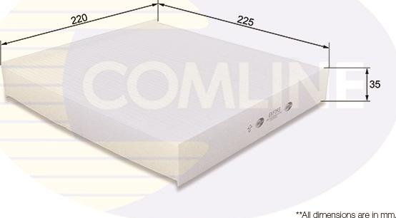 Comline EKF193 - Filtre, air de l'habitacle cwaw.fr