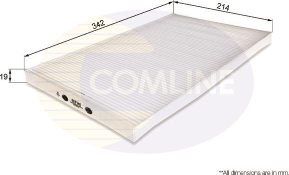 Comline EKF140 - Filtre, air de l'habitacle cwaw.fr