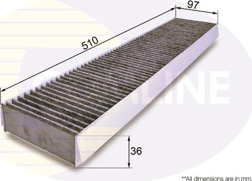 Comline EKF155A - Filtre, air de l'habitacle cwaw.fr