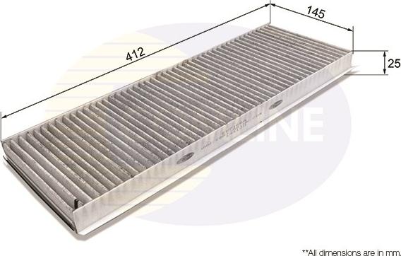 Comline EKF166A - Filtre, air de l'habitacle cwaw.fr