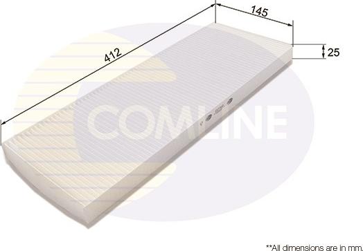 Comline EKF166 - Filtre, air de l'habitacle cwaw.fr