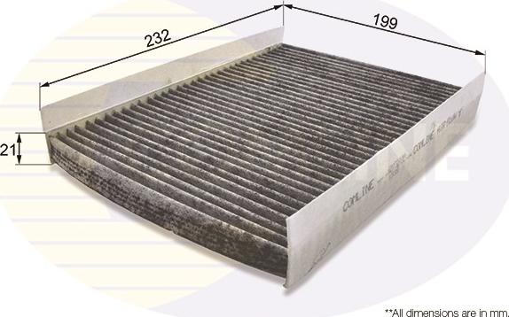 Comline EKF103A - Filtre, air de l'habitacle cwaw.fr