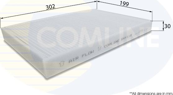 Comline EKF119 - Filtre, air de l'habitacle cwaw.fr