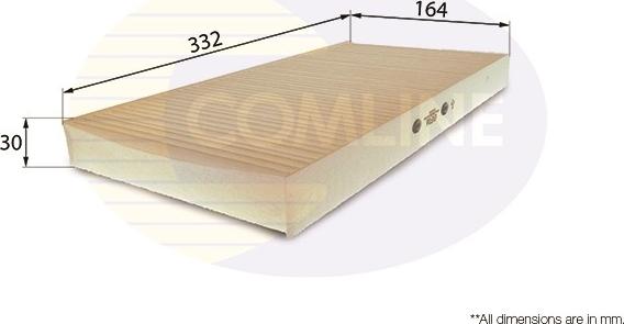 Comline EKF116 - Filtre, air de l'habitacle cwaw.fr