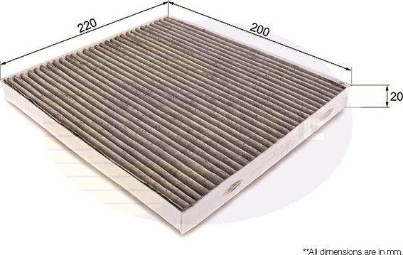 Comline EKF187A - Filtre, air de l'habitacle cwaw.fr