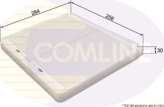 Comline EKF132 - Filtre, air de l'habitacle cwaw.fr