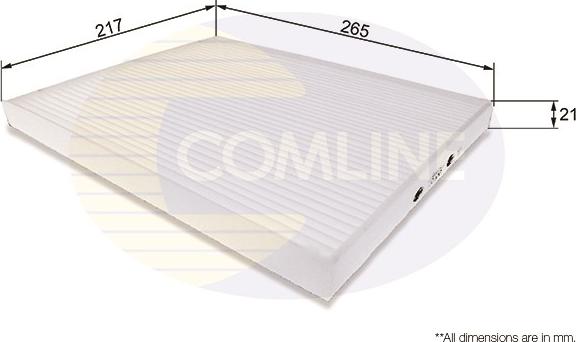 Comline EKF137 - Filtre, air de l'habitacle cwaw.fr