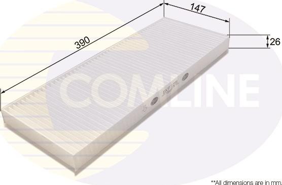 Comline EKF125 - Filtre, air de l'habitacle cwaw.fr