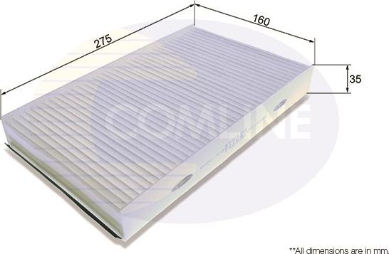 Comline EKF128 - Filtre, air de l'habitacle cwaw.fr