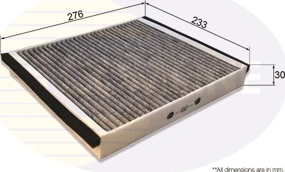 Comline EKF123A - Filtre, air de l'habitacle cwaw.fr