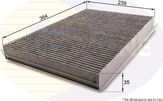 Comline EKF175A - Filtre, air de l'habitacle cwaw.fr