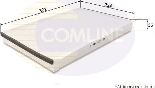 Comline EKF175 - Filtre, air de l'habitacle cwaw.fr