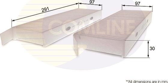 Comline EKF170 - Filtre, air de l'habitacle cwaw.fr