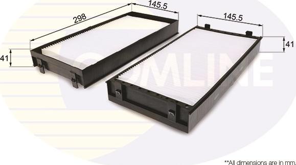 Comline EKF171 - Filtre, air de l'habitacle cwaw.fr