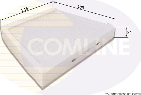 Comline EKF394 - Filtre, air de l'habitacle cwaw.fr