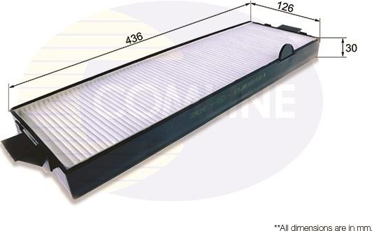 Comline EKF345 - Filtre, air de l'habitacle cwaw.fr