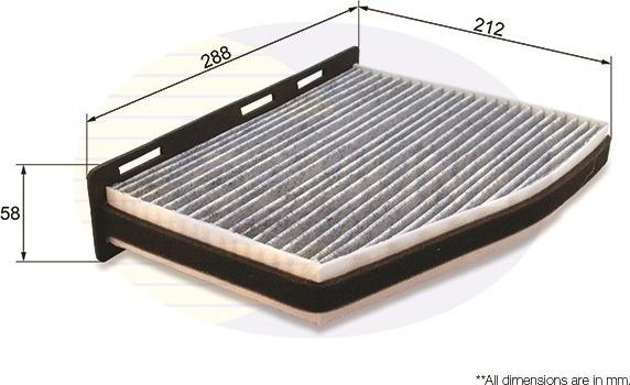 Comline EKF388A - Filtre, air de l'habitacle cwaw.fr