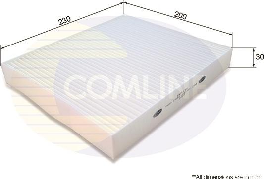 Comline EKF333 - Filtre, air de l'habitacle cwaw.fr