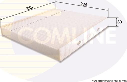 Comline EKF328 - Filtre, air de l'habitacle cwaw.fr