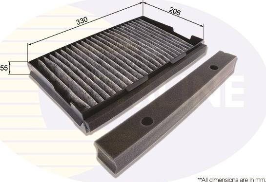 Comline EKF322A - Filtre, air de l'habitacle cwaw.fr