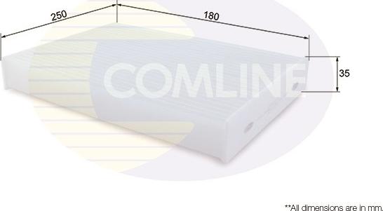 Comline EKF371 - Filtre, air de l'habitacle cwaw.fr