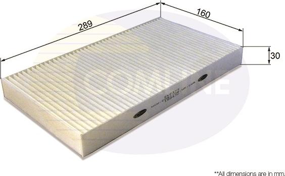 Comline EKF373 - Filtre, air de l'habitacle cwaw.fr