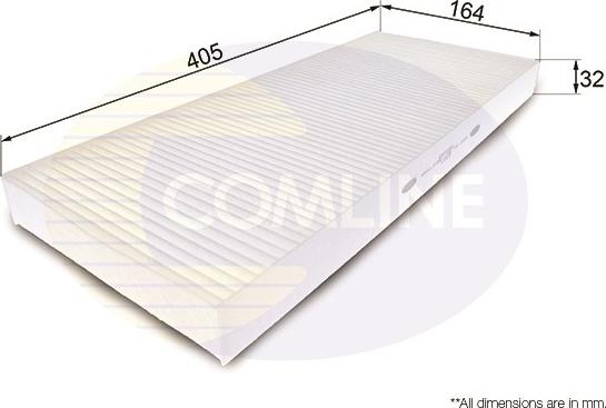 Comline EKF251 - Filtre, air de l'habitacle cwaw.fr