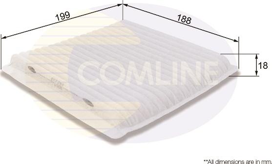 Comline EKF266 - Filtre, air de l'habitacle cwaw.fr