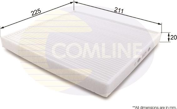 Comline EKF260 - Filtre, air de l'habitacle cwaw.fr