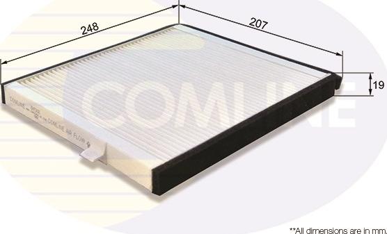 Comline EKF202 - Filtre, air de l'habitacle cwaw.fr