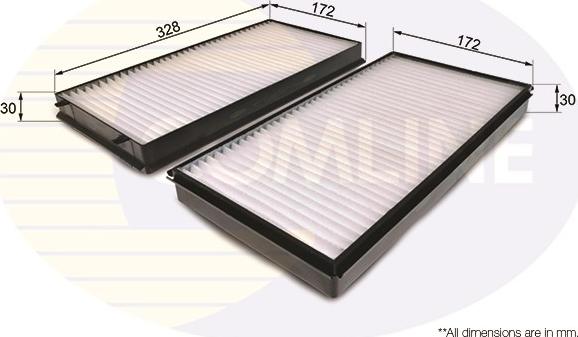 Comline EKF288 - Filtre, air de l'habitacle cwaw.fr