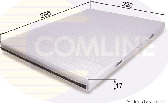 Comline EKF234 - Filtre, air de l'habitacle cwaw.fr