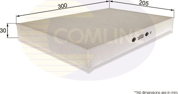 Comline EKF237 - Filtre, air de l'habitacle cwaw.fr