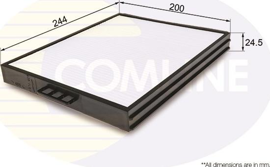 Comline EKF222 - Filtre, air de l'habitacle cwaw.fr