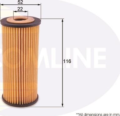 Comline EOF183 - Filtre à huile cwaw.fr