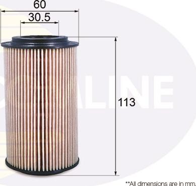 Comline EOF127 - Filtre à huile cwaw.fr