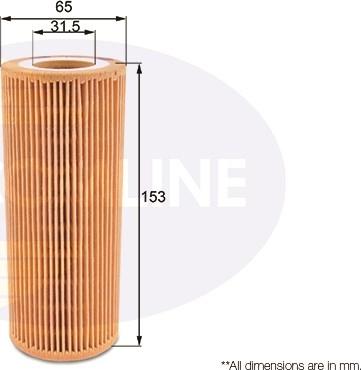 Comline EOF170 - Filtre à huile cwaw.fr