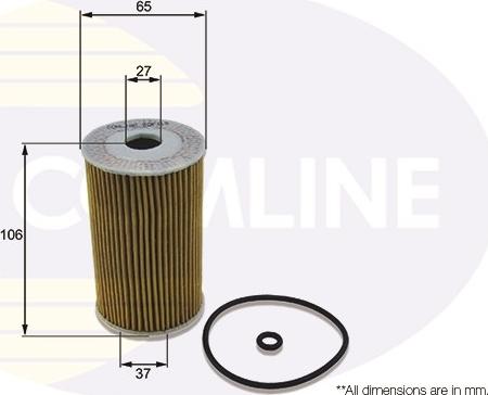 Comline EOF318 - Filtre à huile cwaw.fr