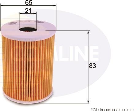 Comline EOF205 - Filtre à huile cwaw.fr