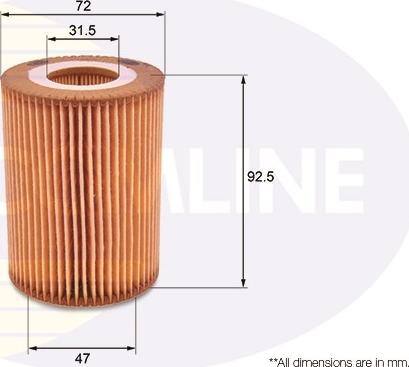 Comline EOF218 - Filtre à huile cwaw.fr