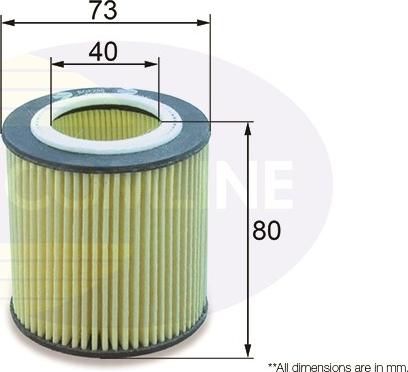 Comline EOF286 - Filtre à huile cwaw.fr