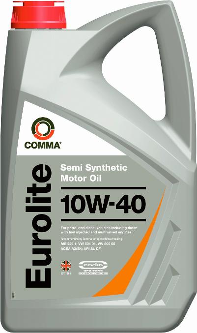 Comma EUROLITE10W402L - Huile moteur cwaw.fr