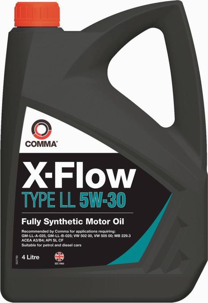 Comma XFLOWLL5W30SYNT4L - Huile moteur cwaw.fr