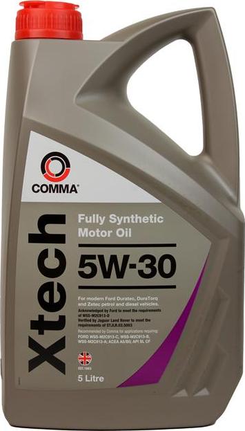 Comma XTECH5W305L - Huile moteur cwaw.fr