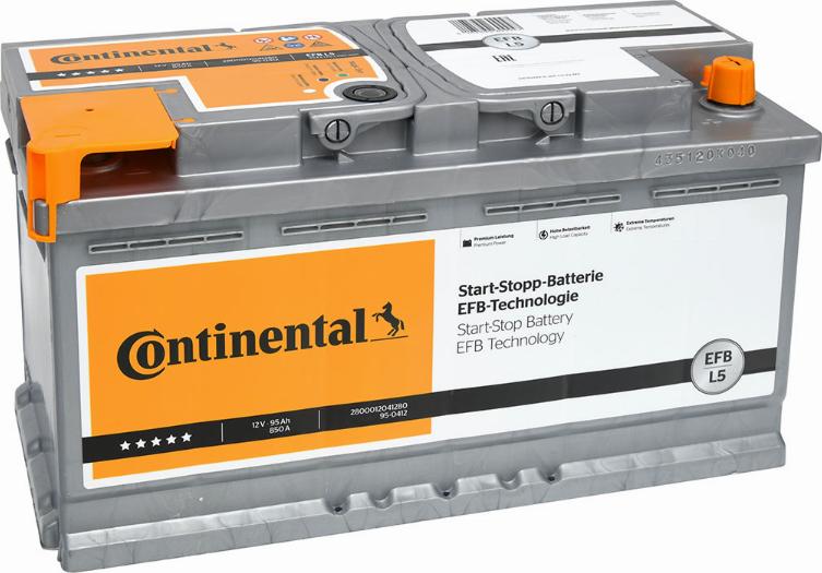 Continental 2800012041280 - Batterie de démarrage cwaw.fr