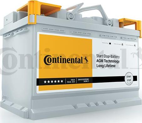 Continental 2800012015280 - Batterie de démarrage cwaw.fr